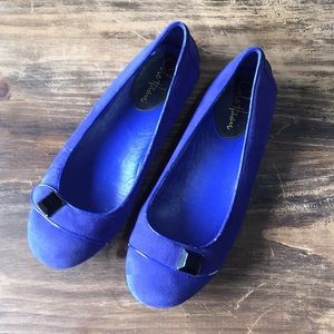 Blue Cole Haan Flats